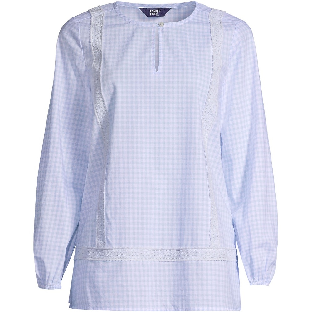 Lands End Women's 2X Cotton Tunic Top NWT